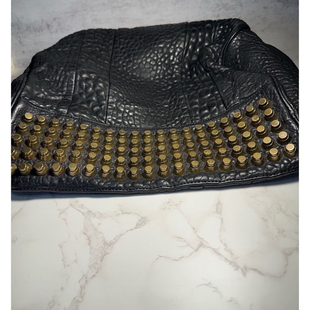Alexander Wang Women’s Black Pebbled Leather Rocco Bag - Picture 4 of 16